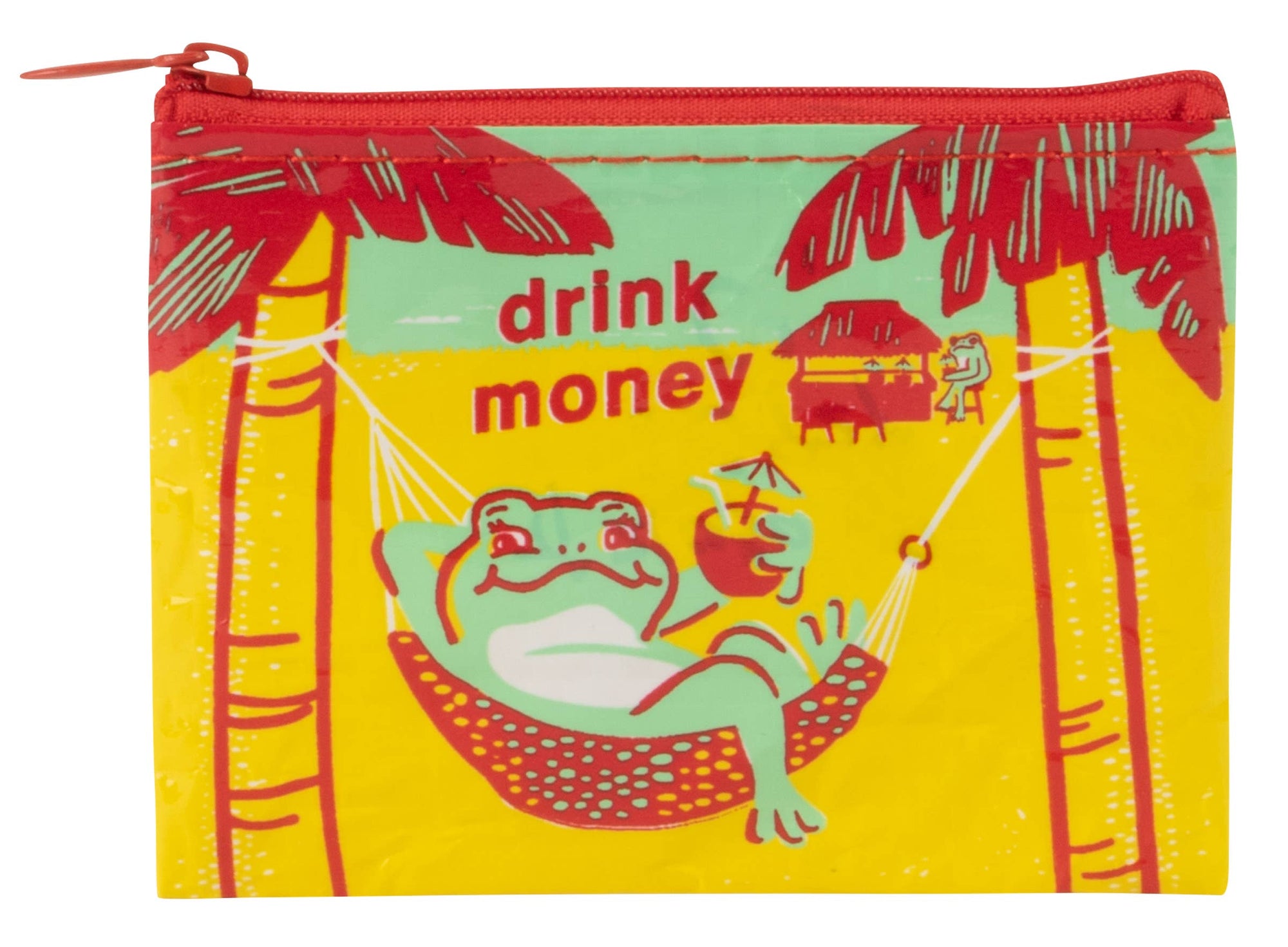 Drink Money Blue Q Coin Purse at penny black