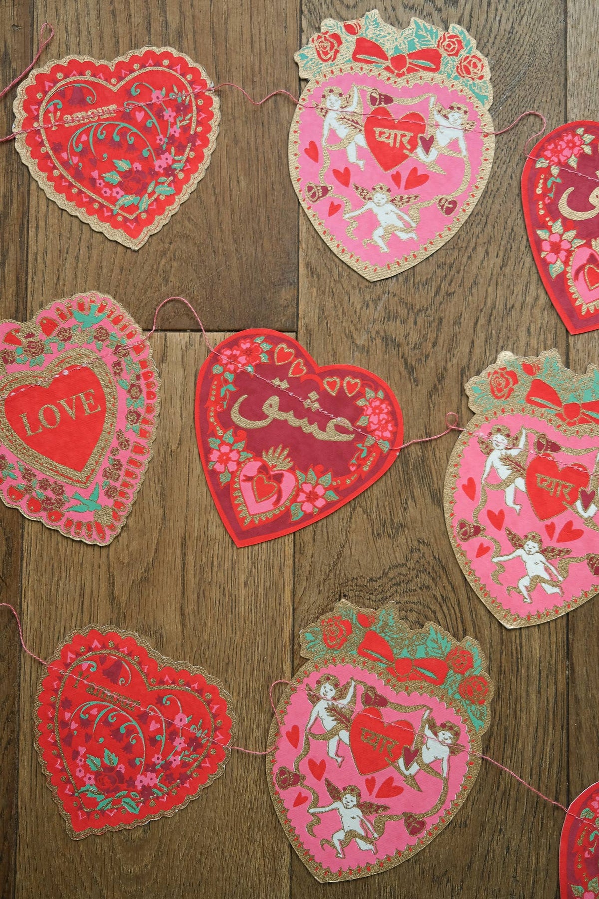 Love Language Valentine&#39;s Day Garland