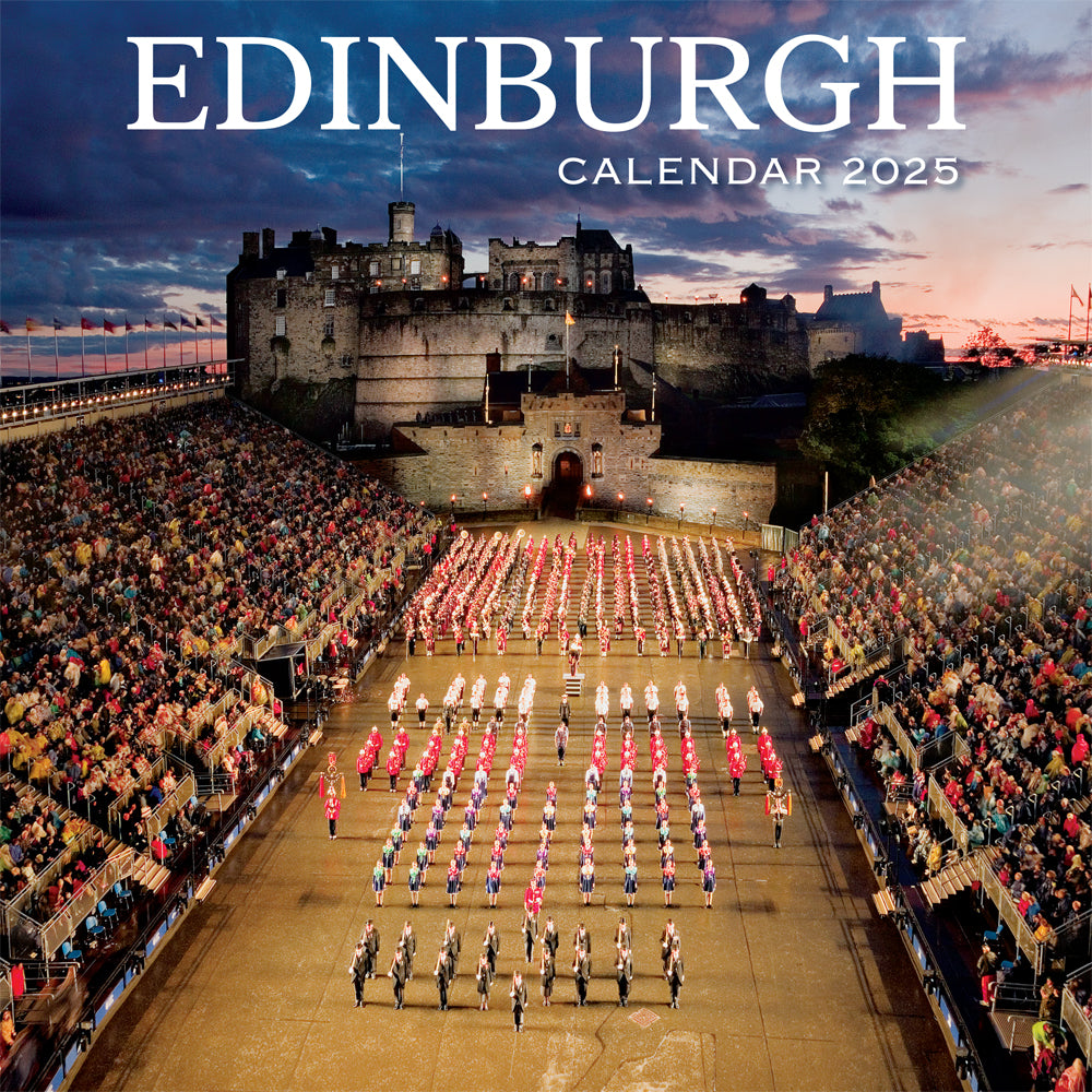 2025 Edinburgh Calendar by penny black