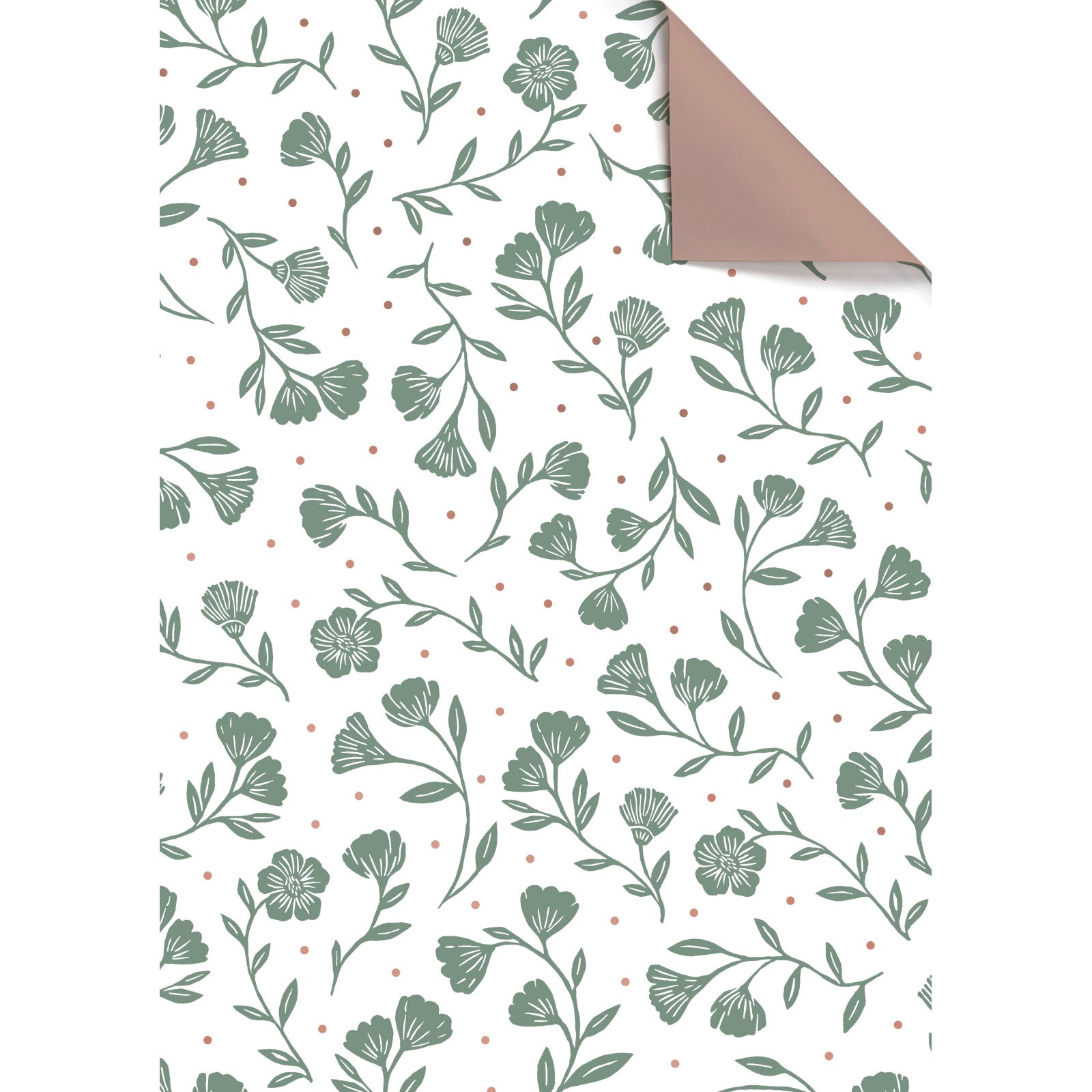 Olena Sage Stem Single Wrapping Paper Sheet by penny black