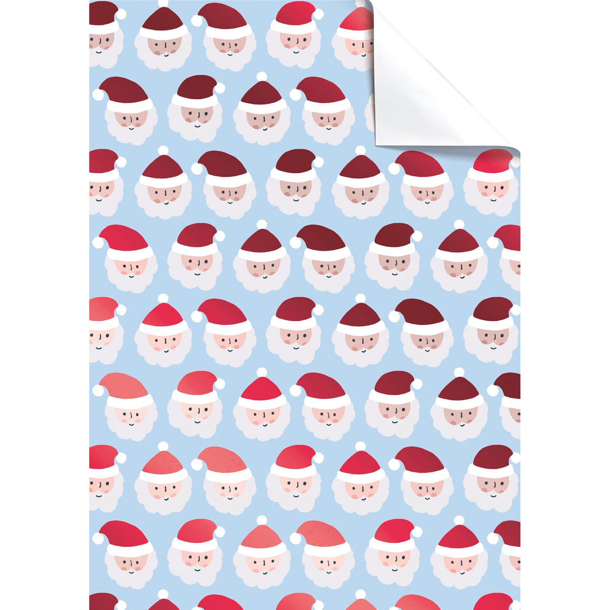 Claus Christmas Gift Wrapping Paper Sheet by penny black