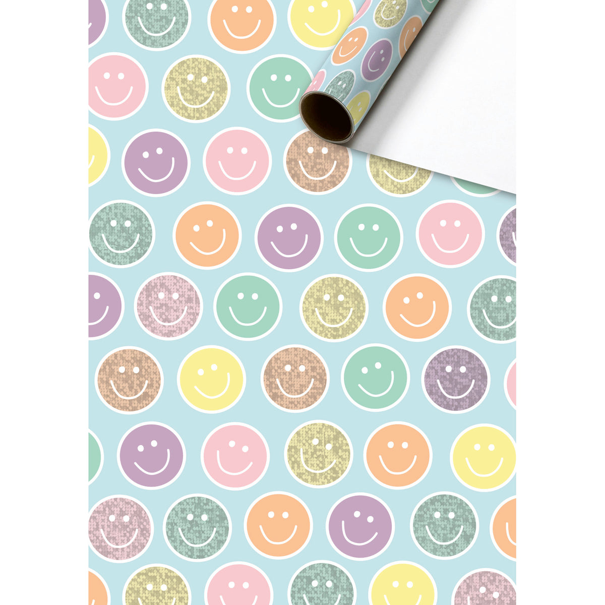 Nea Pastel Smileys Gift Wrapping Paper Roll by penny black