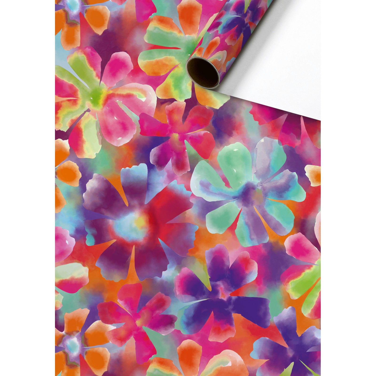 Loe Tie Dye Gift Wrapping Paper Roll by penny black