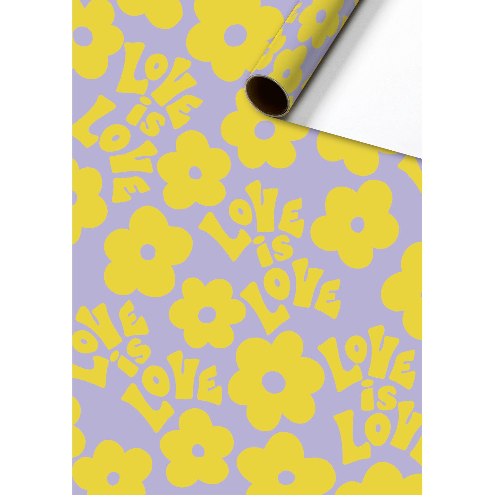 Floro Love is Love Daisies Gift Wrapping Paper Roll by penny black