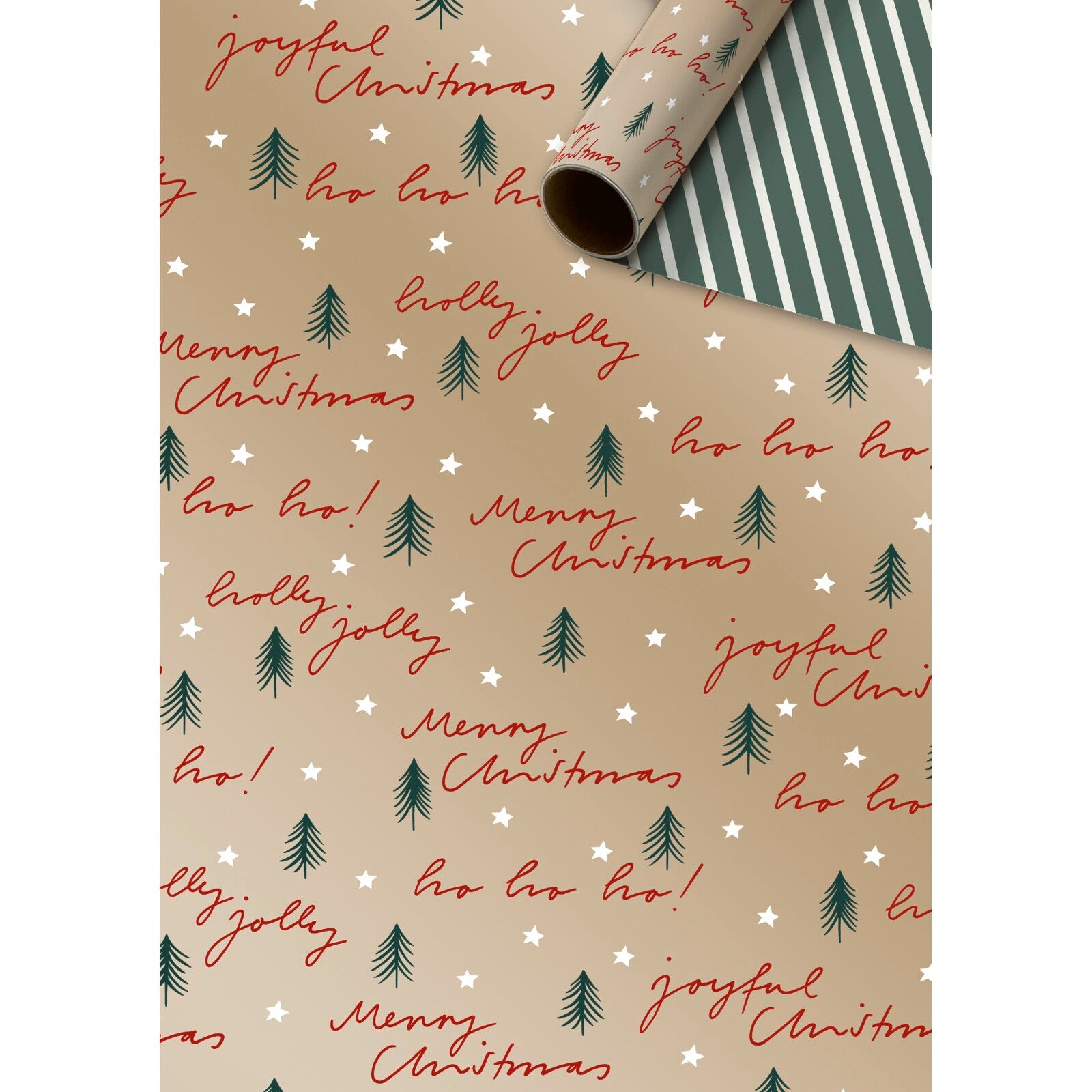 Gold Shine Christmas Gift Wrapping Paper Roll 1.5m by penny black