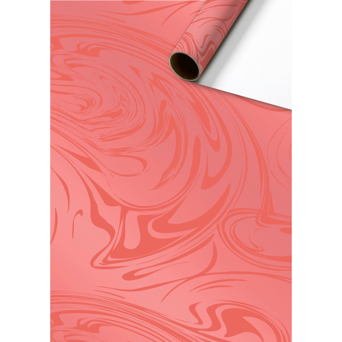 Marge Red Marble Gift Wrapping Paper Roll by penny black