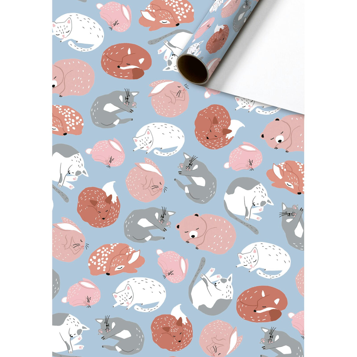 Okko Curled Up Wrapping Paper Roll 2m by penny black