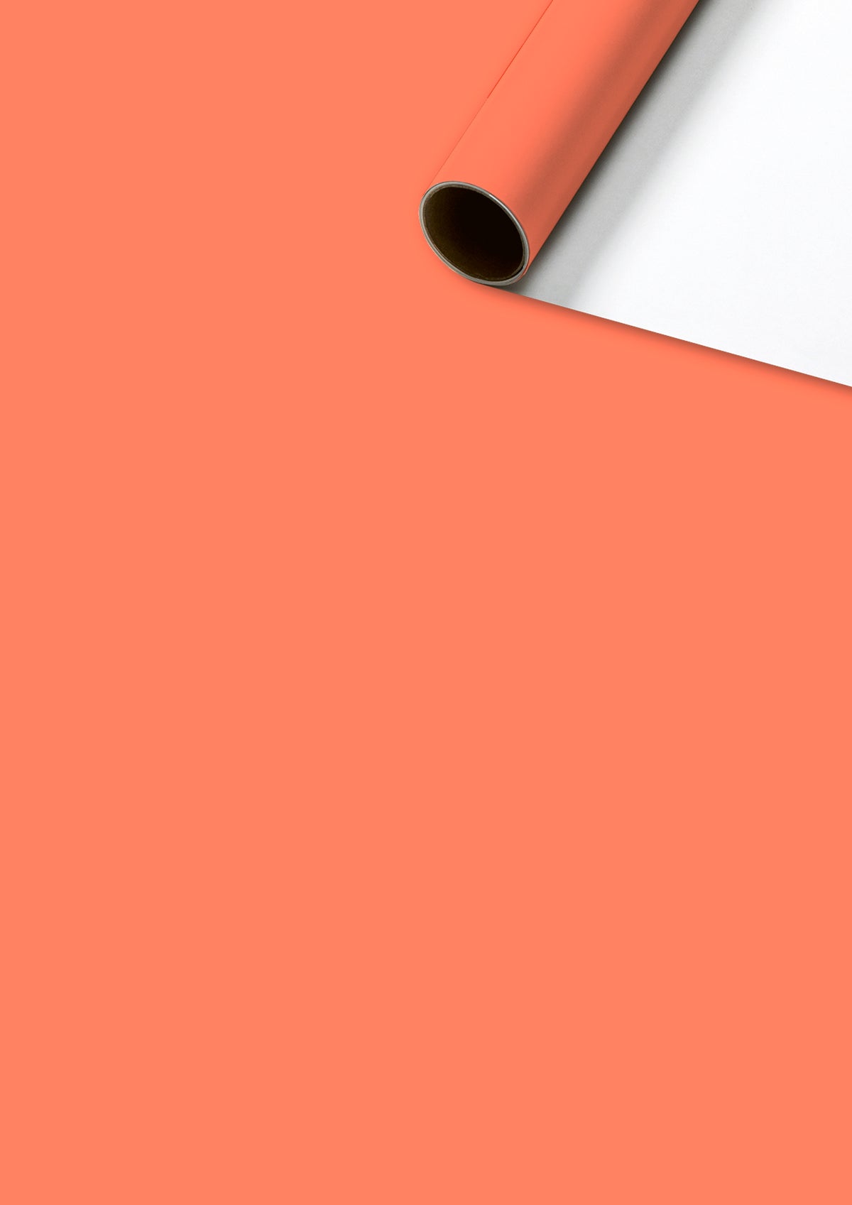 Colour Block Wrapping Paper 2m Roll in peach - Penny Black