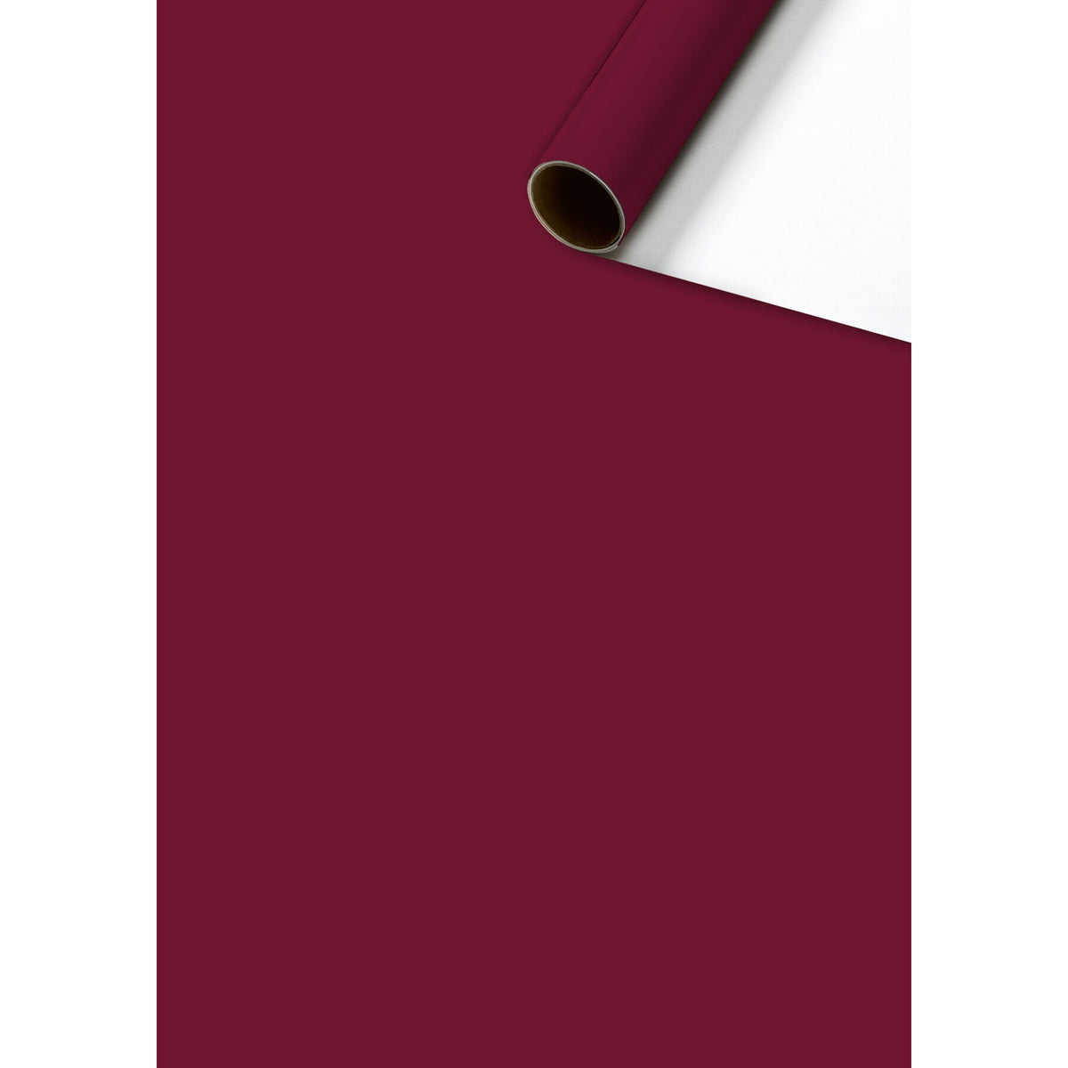 Colour Block Wrapping Paper 2m Roll in burgundy - Penny Black