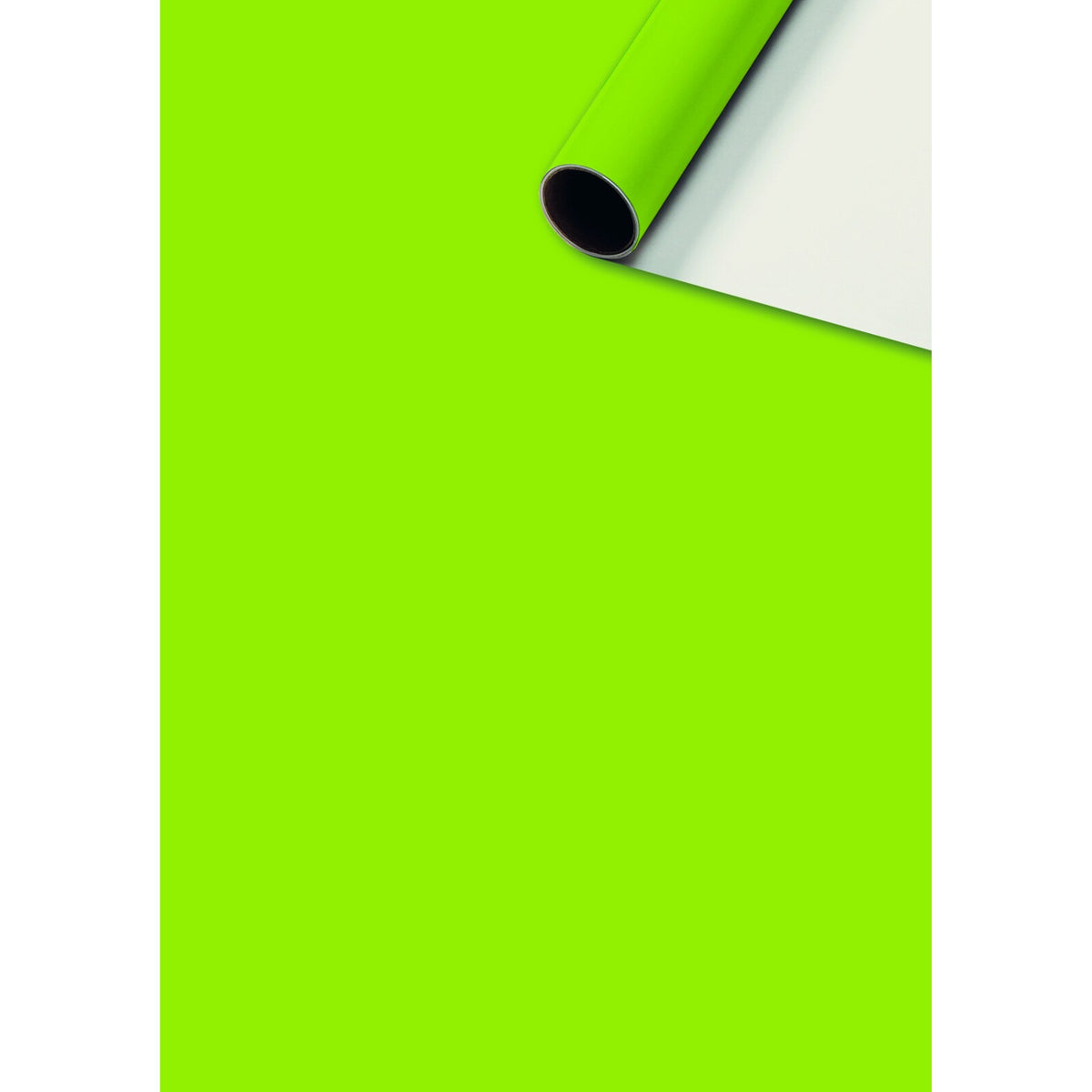 Colour Block Wrapping Paper 2m Roll in lime green - Penny Black