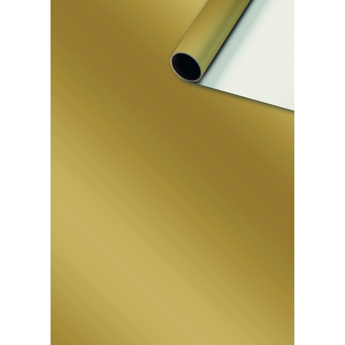 Colour Block Wrapping Paper 2m Roll in gold - Penny Black