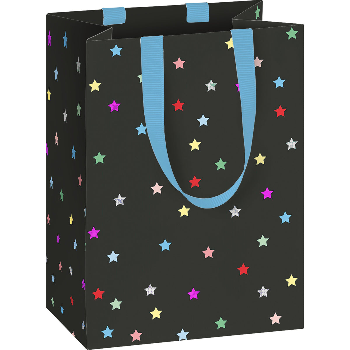 Gelato Joy Mini Gift Bag - black sprinkles design by penny black