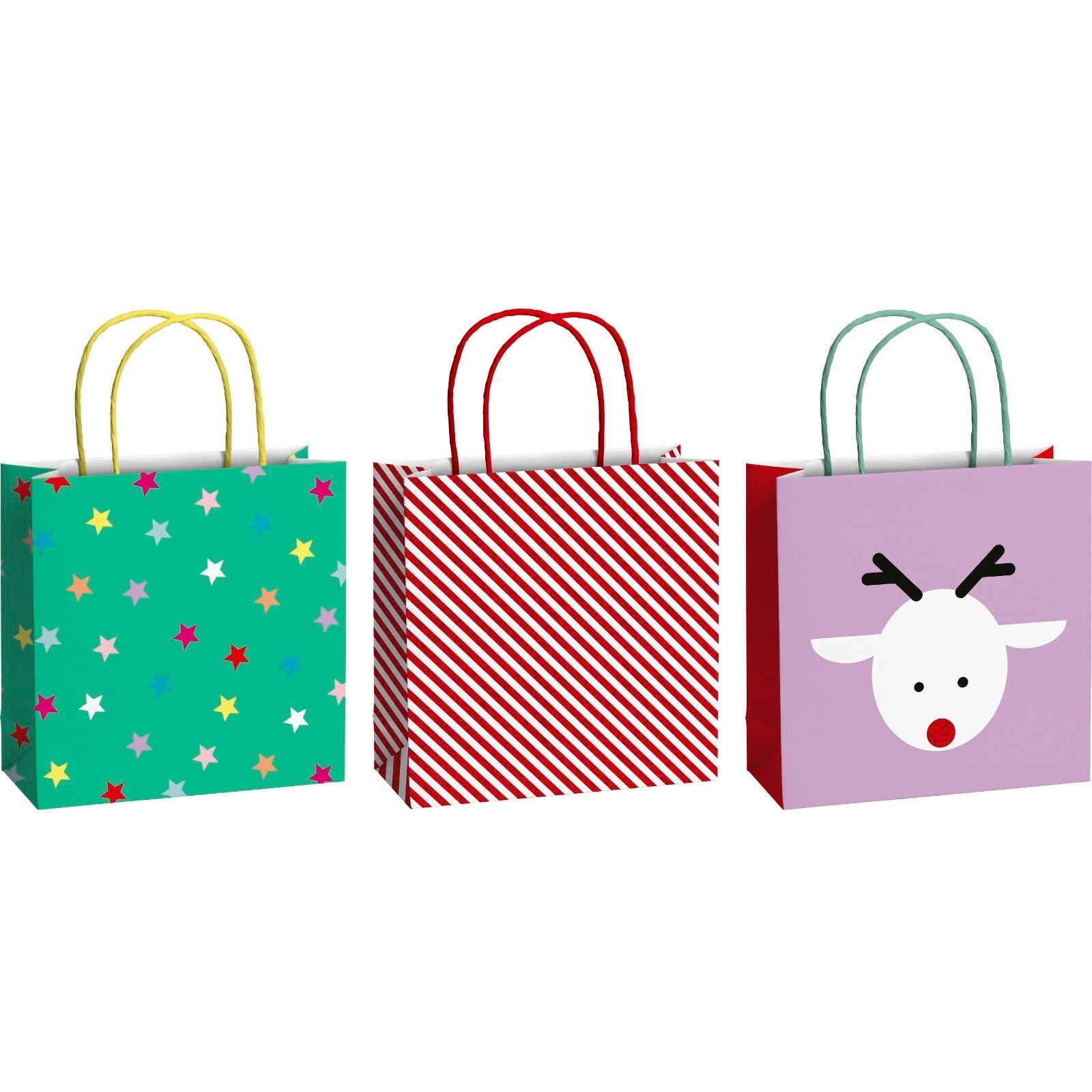 Bold Winter Small Christmas Gift Bags 3 Pk by penny black