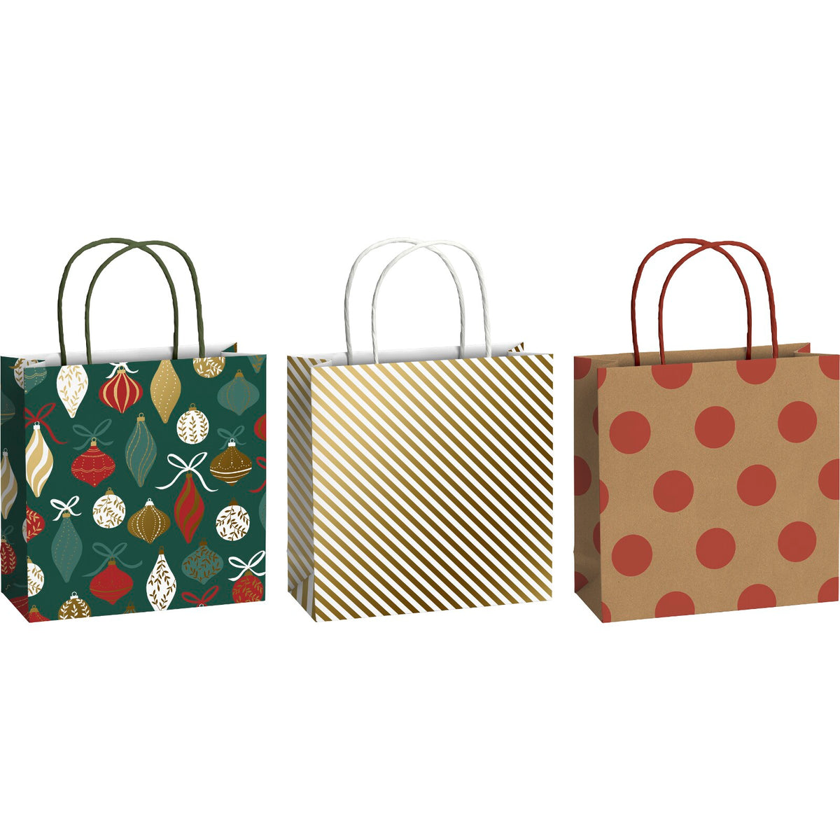 Festive Favourites Small Christmas Gift Bags 3 Pk by penny black