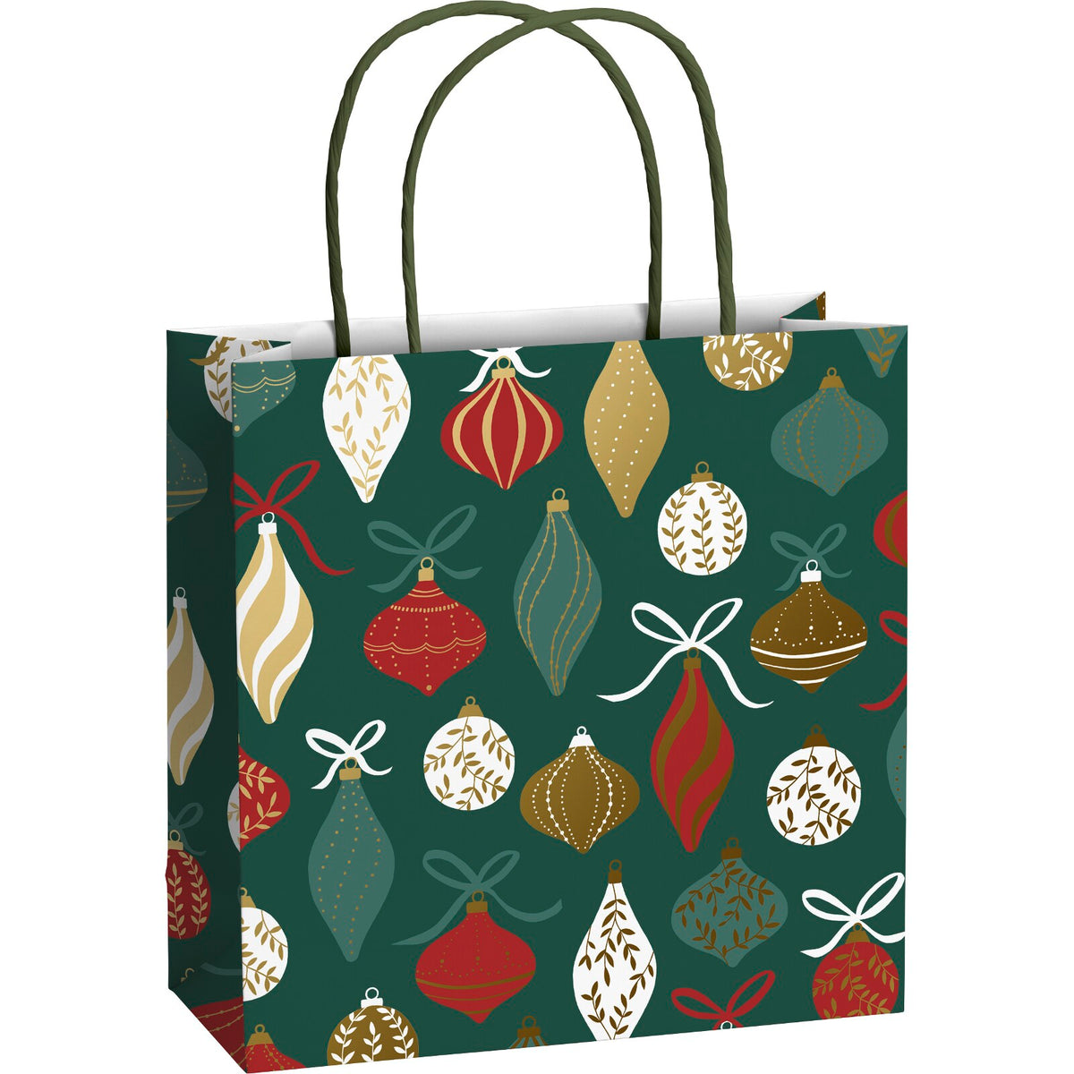 Festive Favourites Small Christmas Gift Bags 3 Pk by penny black - vintage baubles design