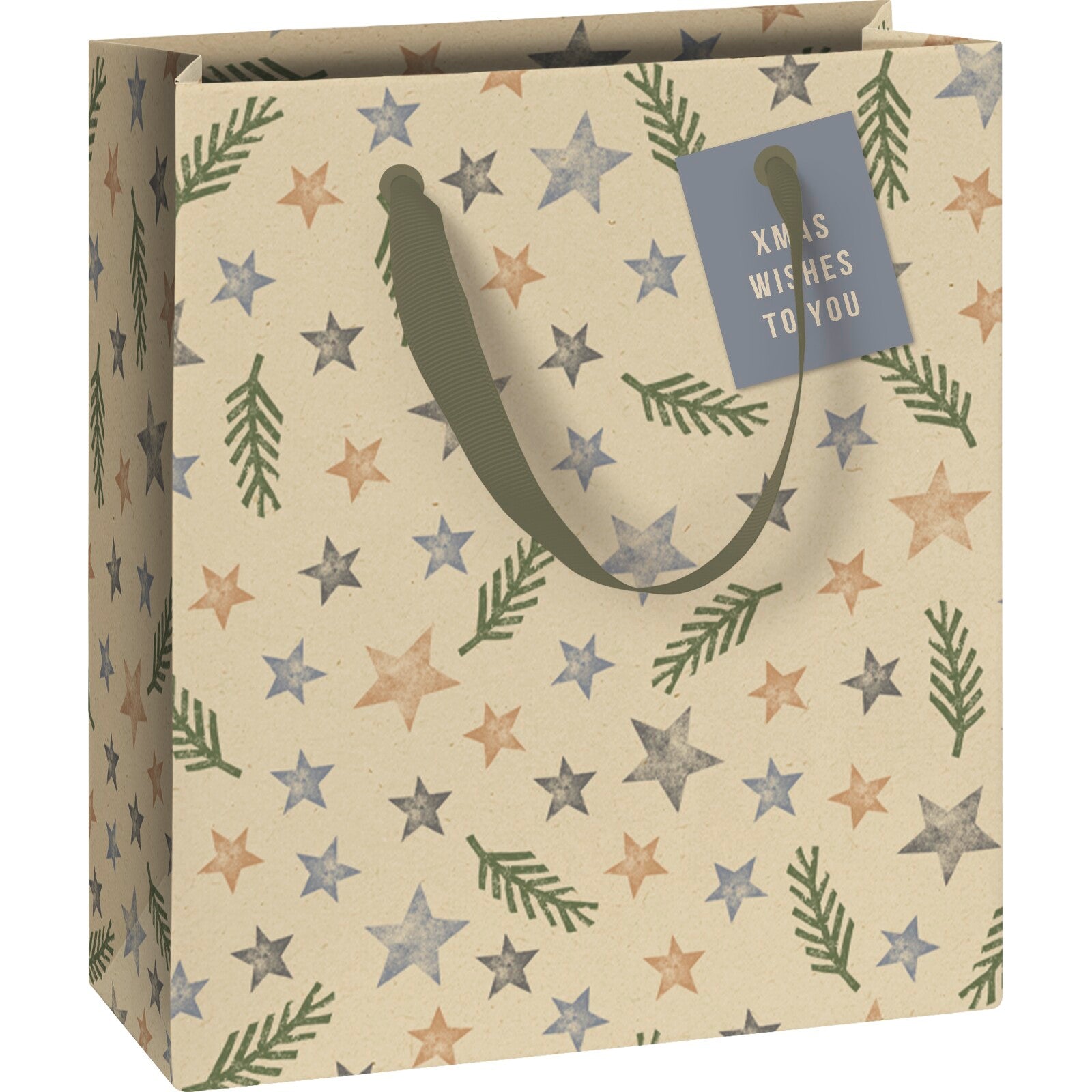 Nature Stars Small Christmas Gift Bag by penny black