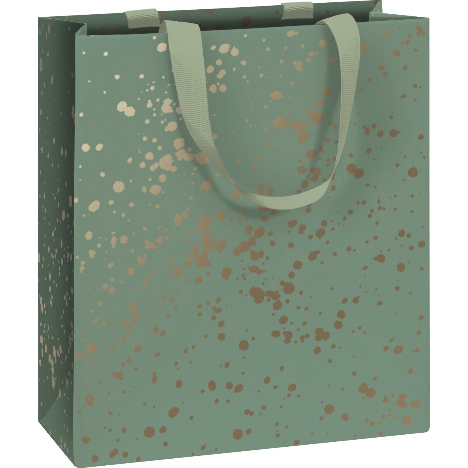 Sage Splatter Small Christmas Gift Bag by penny black