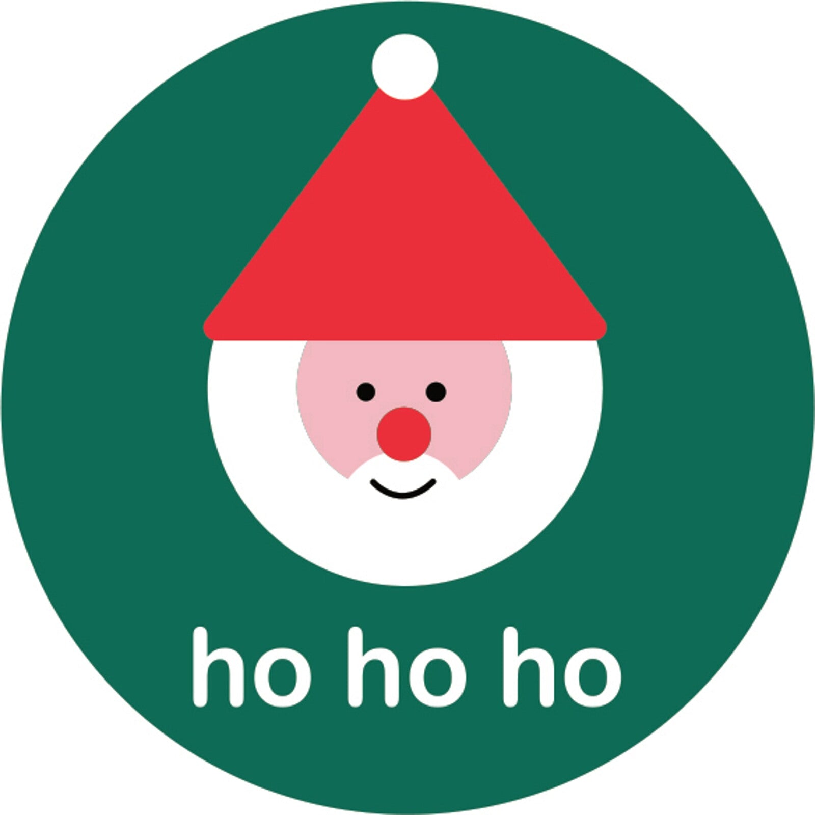 Graphic Santa ho ho ho Festive Sticker by penny black