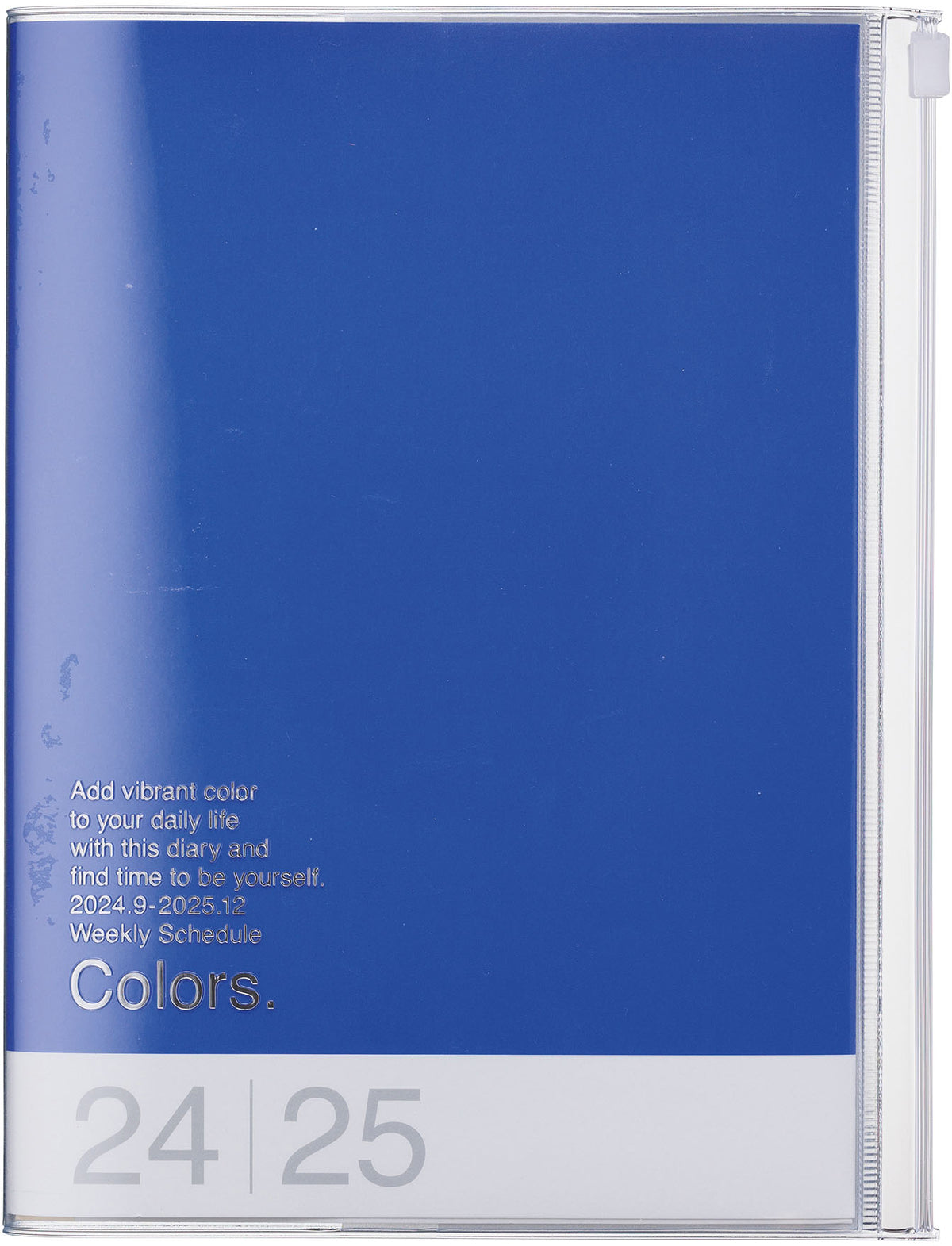 MARK&#39;S INC. 2025 A5 Diary - Colors  in blue by penny black