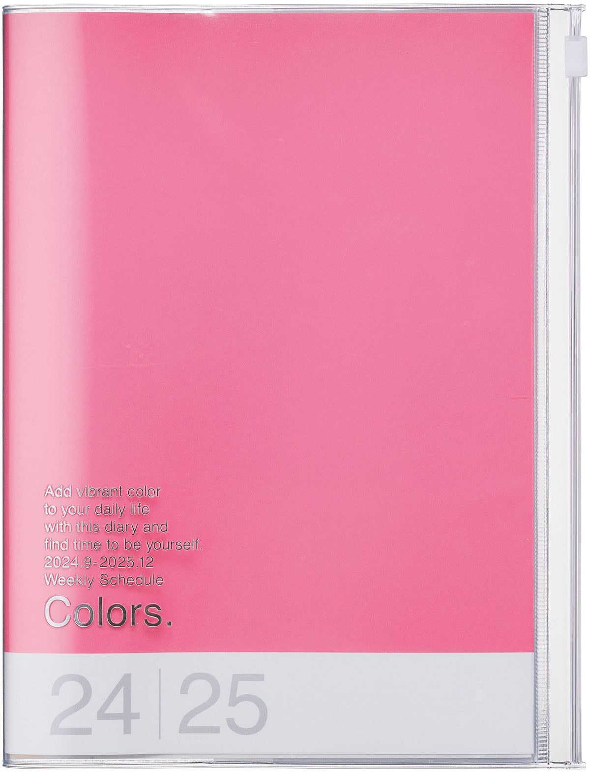 MARK&#39;S INC. 2025 A5 Diary - Colors  in pink by penny black