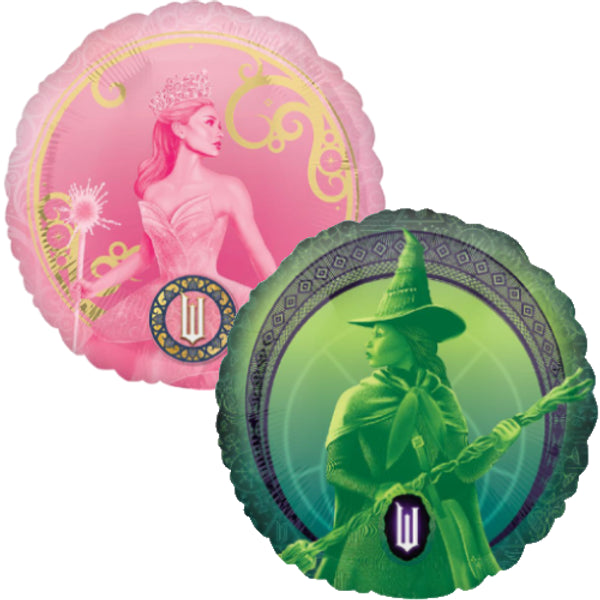 Wicked Movie 2-Sided 17&quot; Foil Balloon by penny black