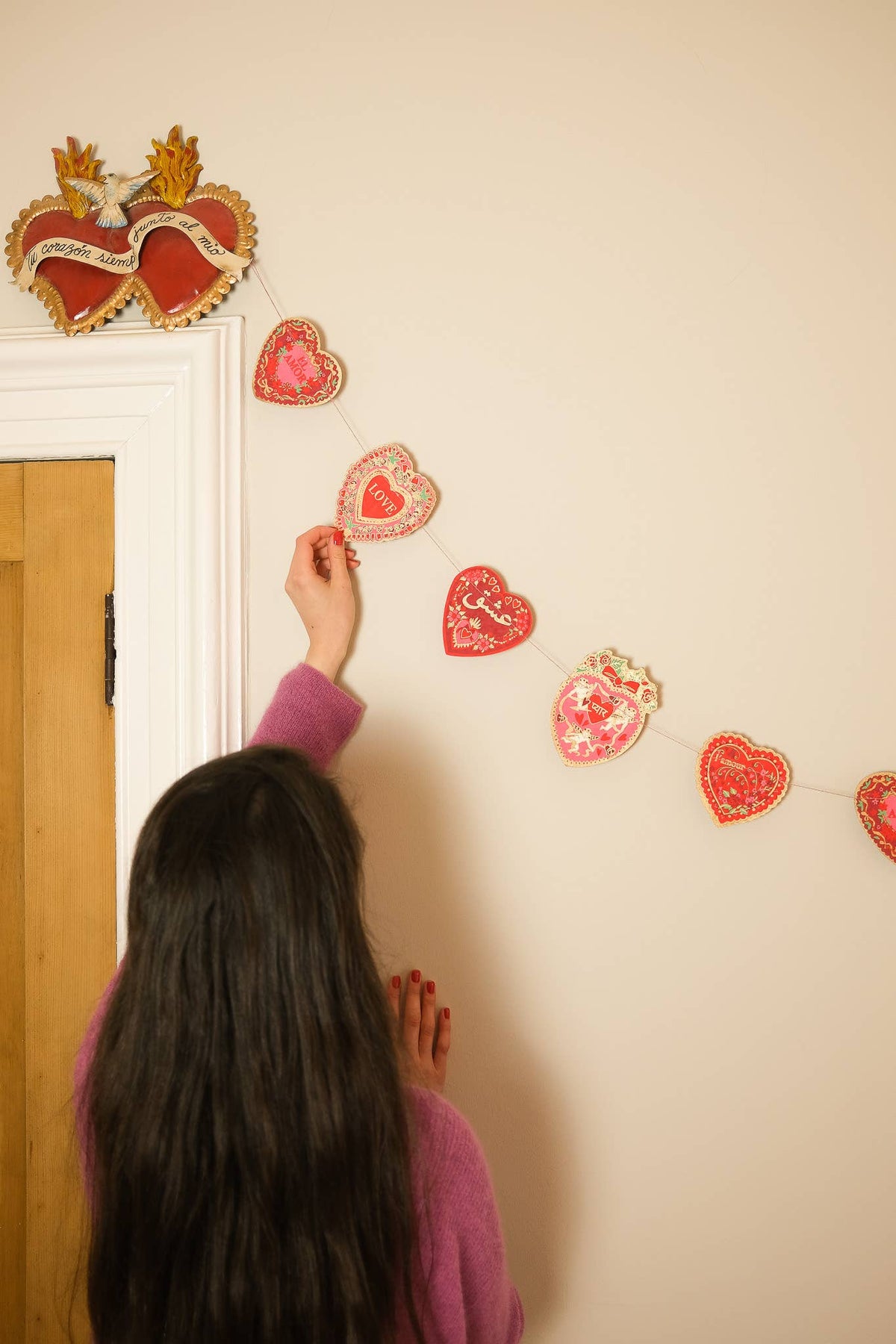 Love Language Valentine&#39;s Day Garland