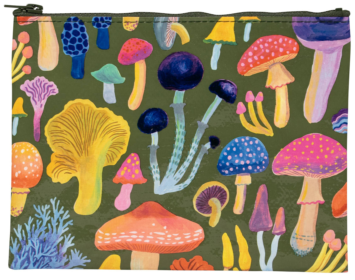 Fun-ghi Blue Q Zipper Pouch by penny black