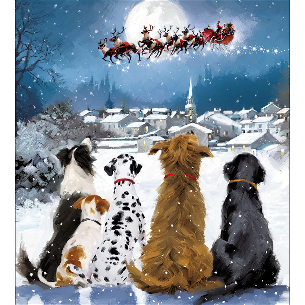 Midnight Watch Charity Christmas Cards 5 Pk by penny black