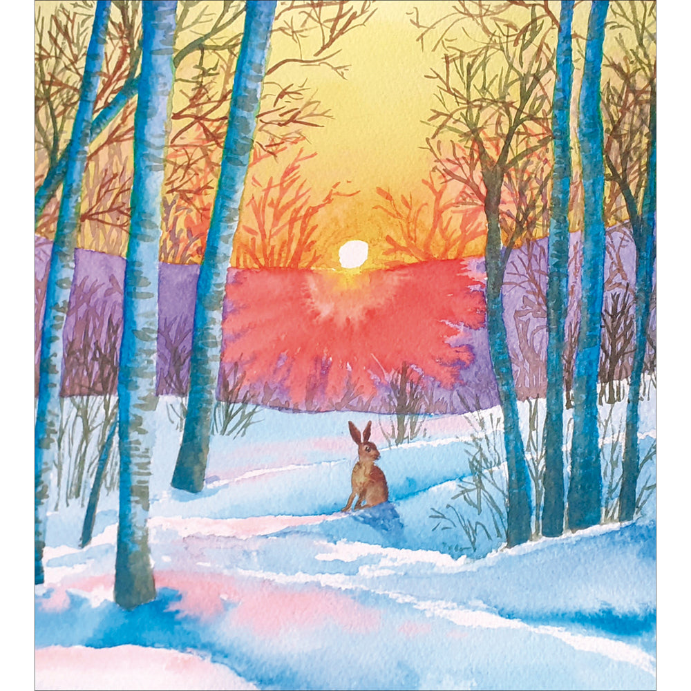 Winter Morning Charity Christmas Cards 5pk by penny black