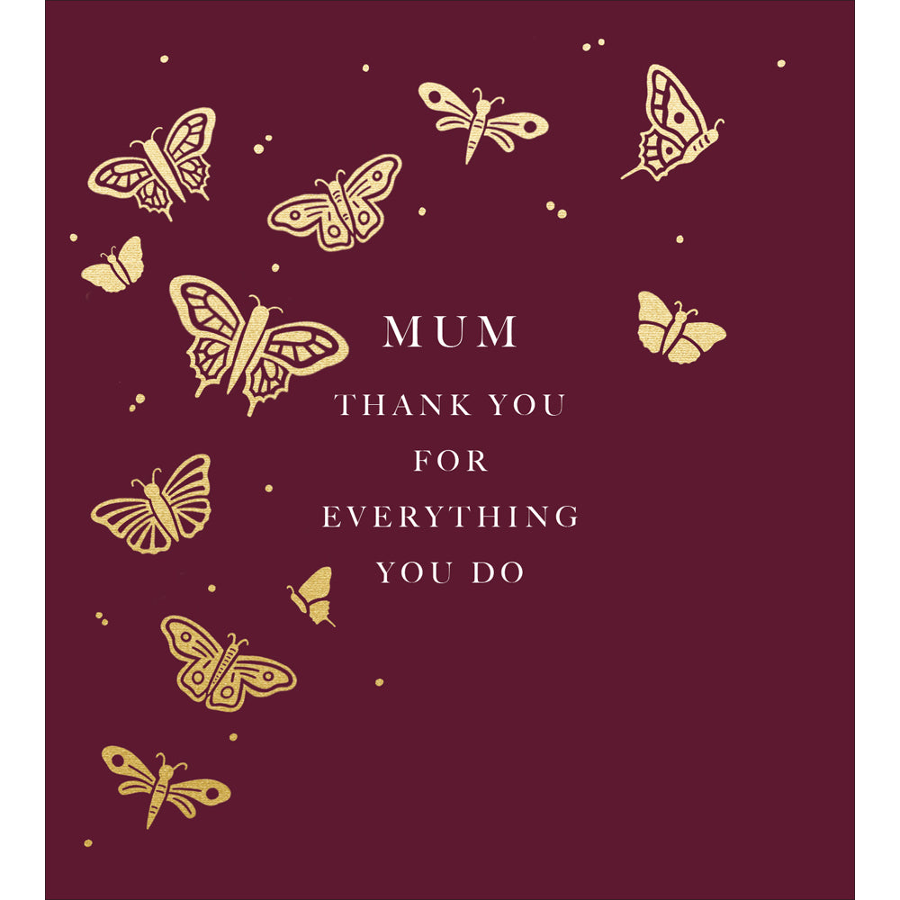 Mum Thank You Mother&#39;s Day Card by Penny Black