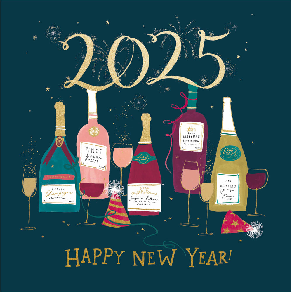 Bar&#39;s Open 2025 New Year Card by penny black