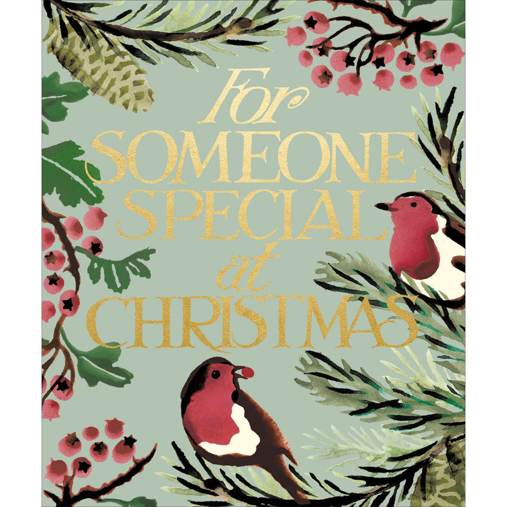 Someone Special Robin Berry Emma Bridgewater Christmas Card by penny black