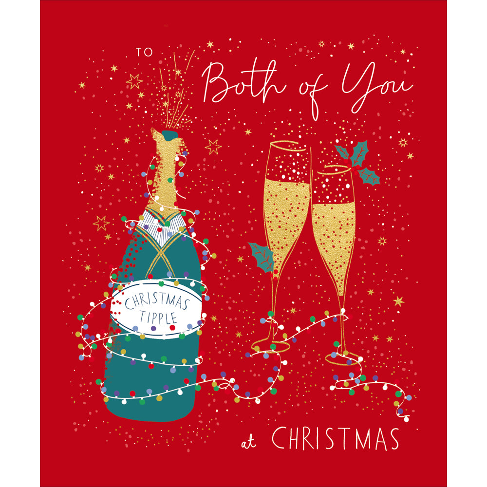 Both of You Tipple Christmas Card by penny black