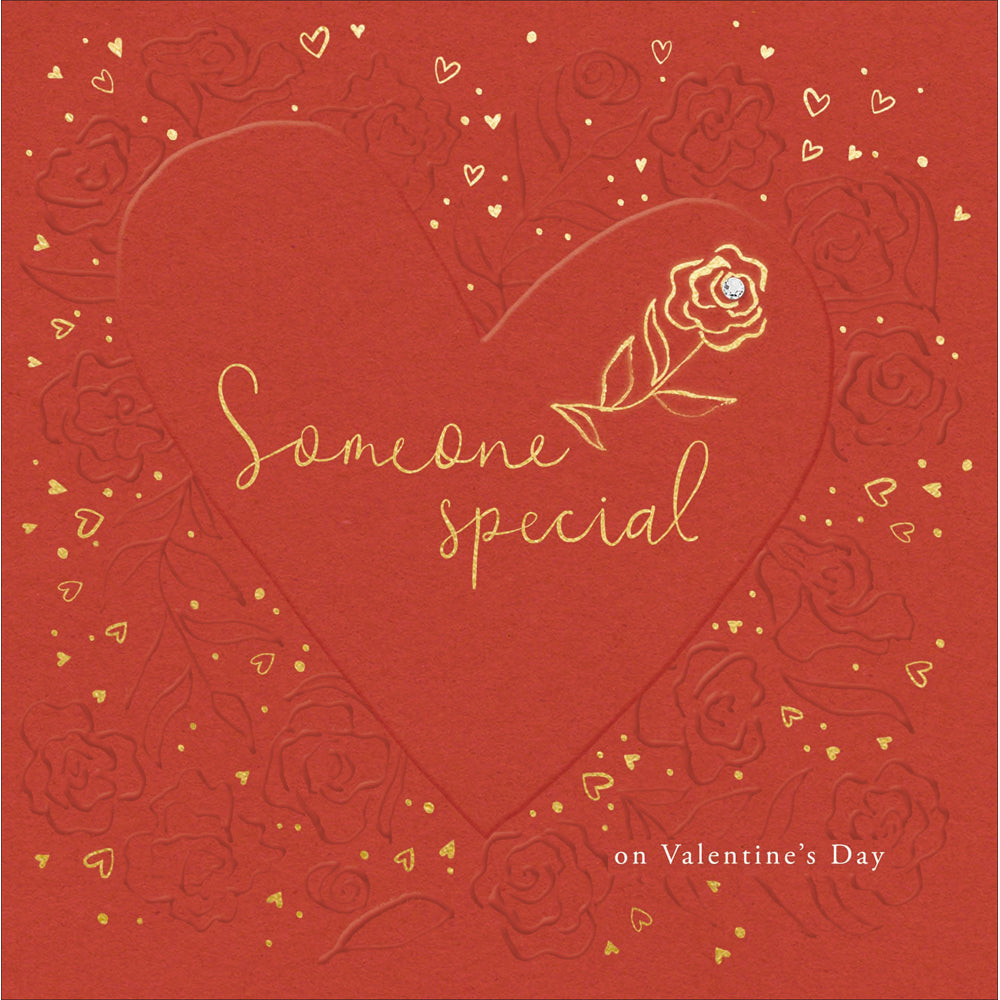 Someone Special Filigree Valentine Card by penny black