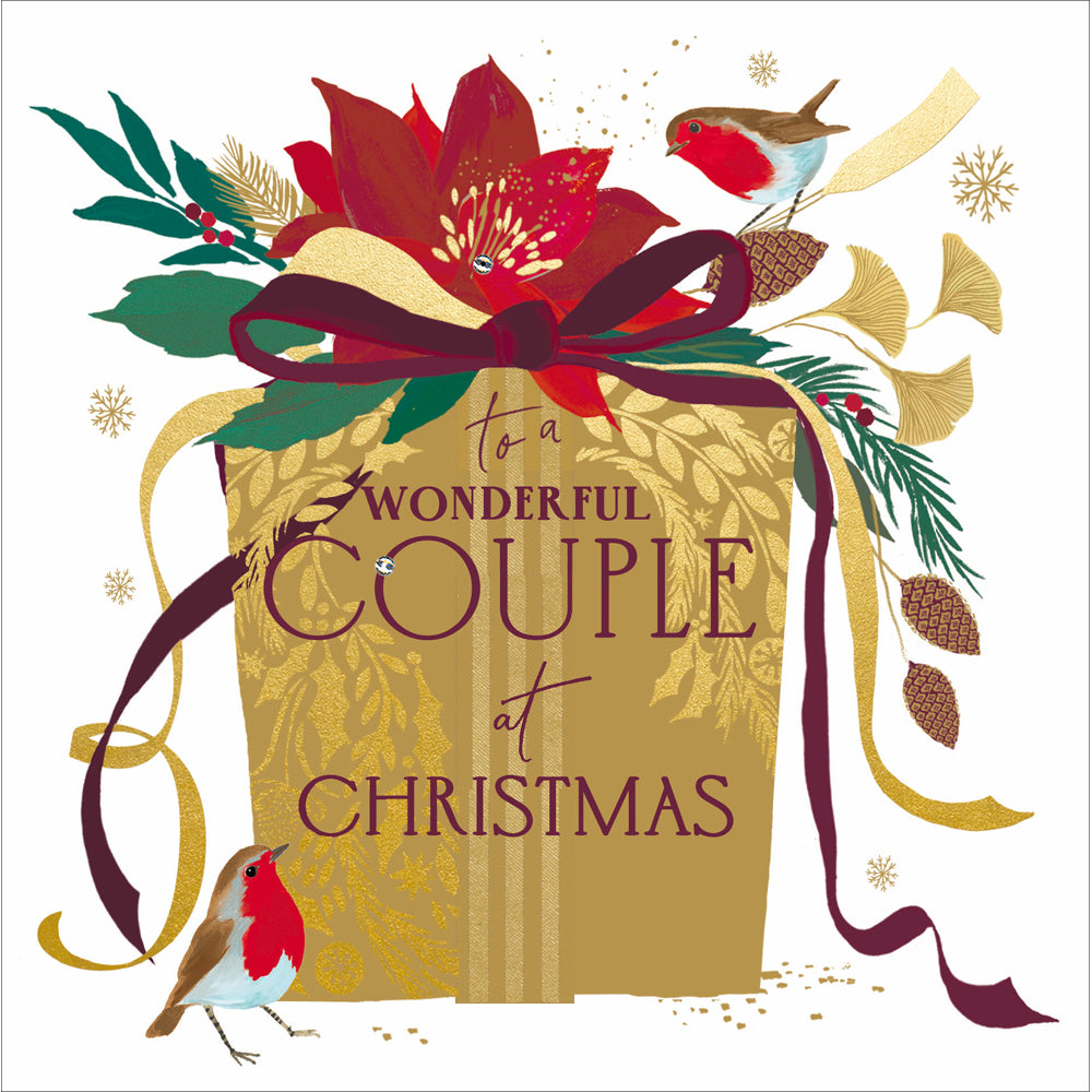 Wonderful Couple Cherish Luxe Christmas Card by penny black