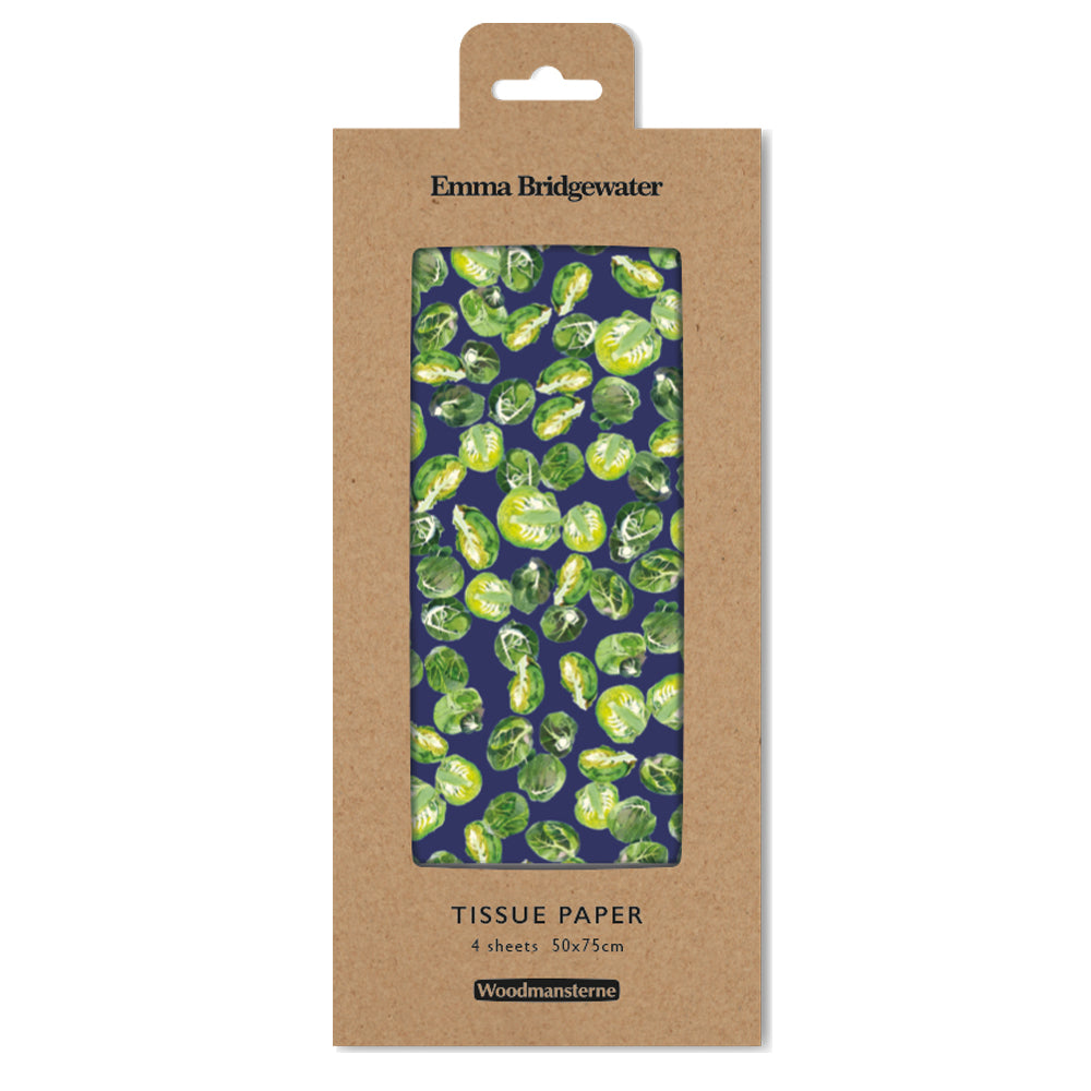 Sprouts Emma Bridgewater Christmas Tissue Paper in packaging by penny black