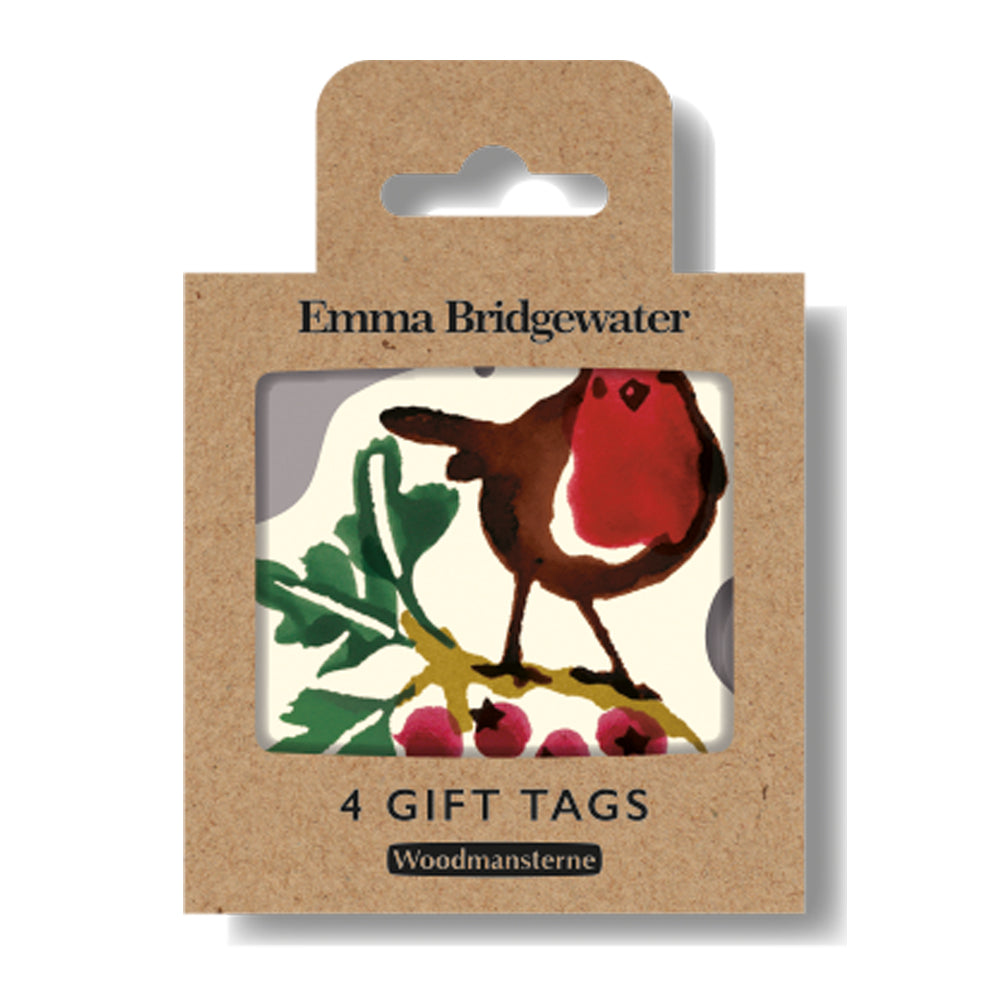 Little Robin Emma Bridgewater Christmas Tag Pack by penny black