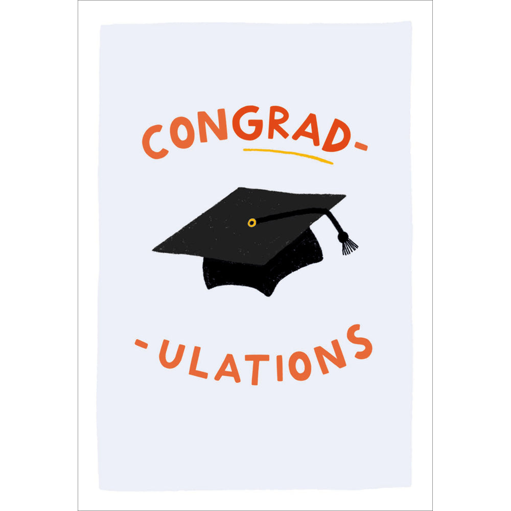 Congradulations Mortarboard Graduation Card by penny black