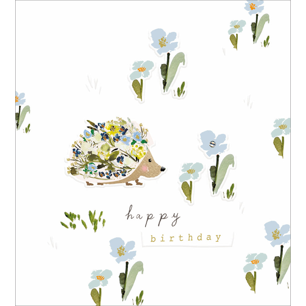 Dainty Hedgehog Birthday Card from Penny Black