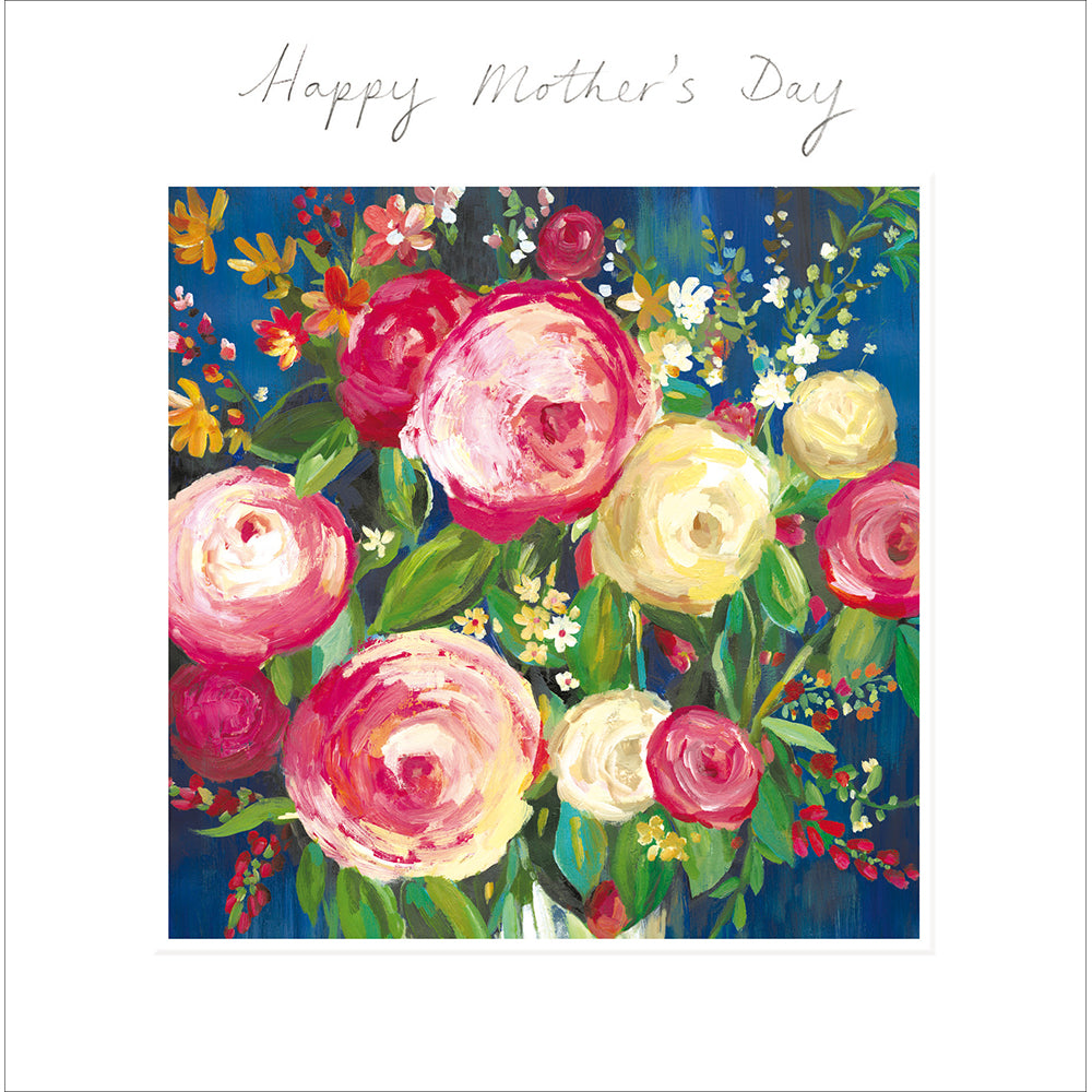 Peony Rose Bouquet Floral Mother&#39;s Day Card by Penny Black