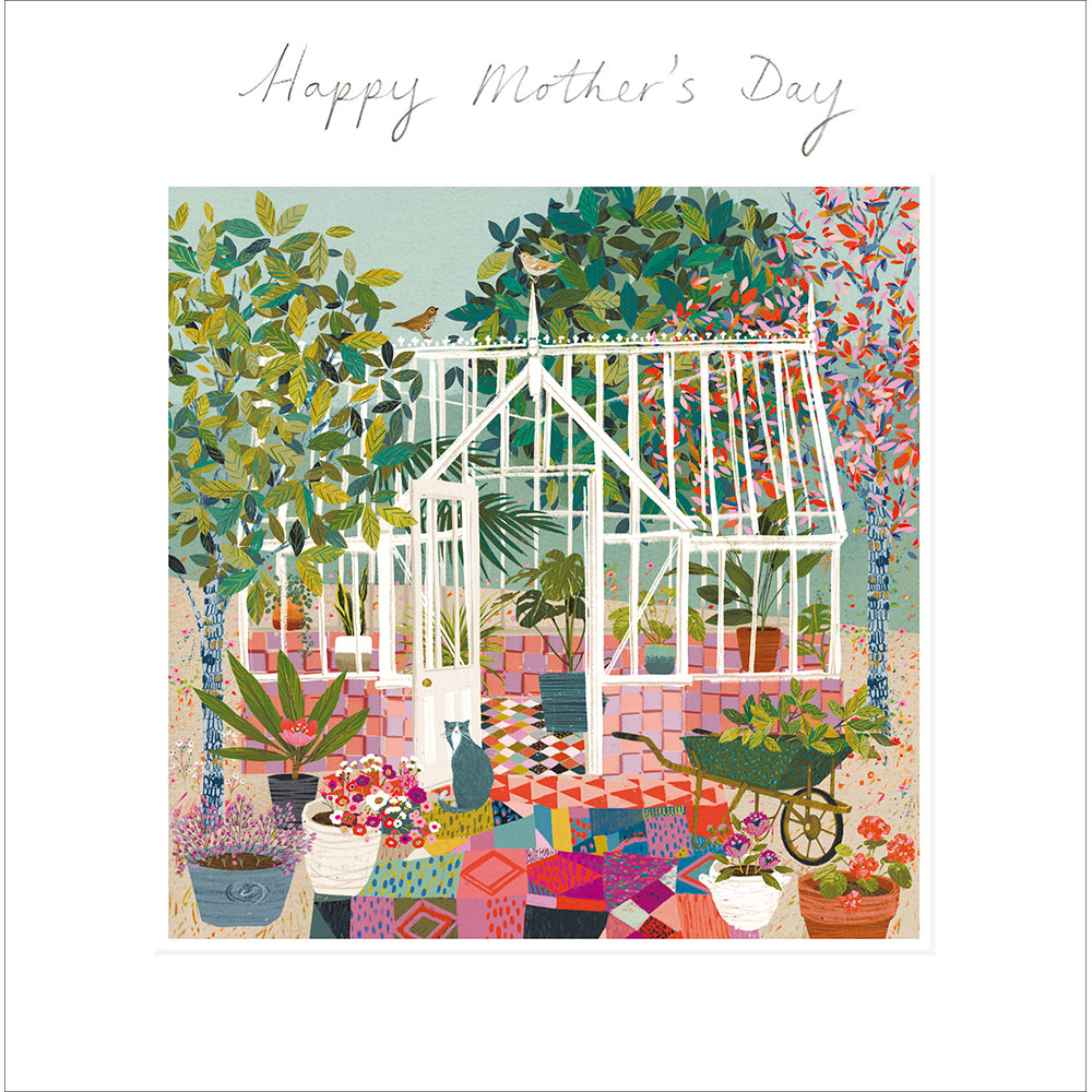 Colourful Greenhouse Mother&#39;s Day Card by Penny Black