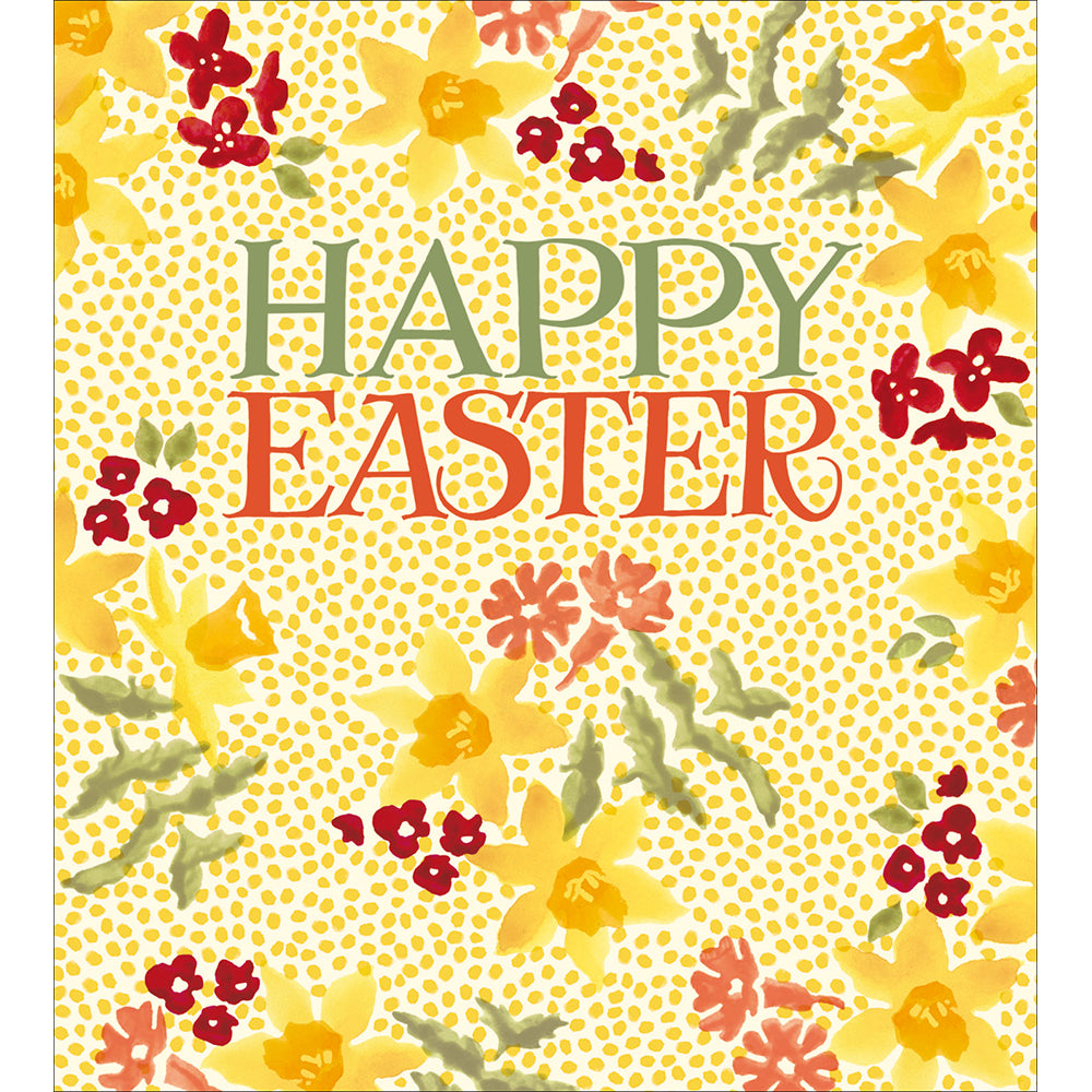 Pack Of 5 Emma Bridgewater Daffodil Easter Cards By Penny Black