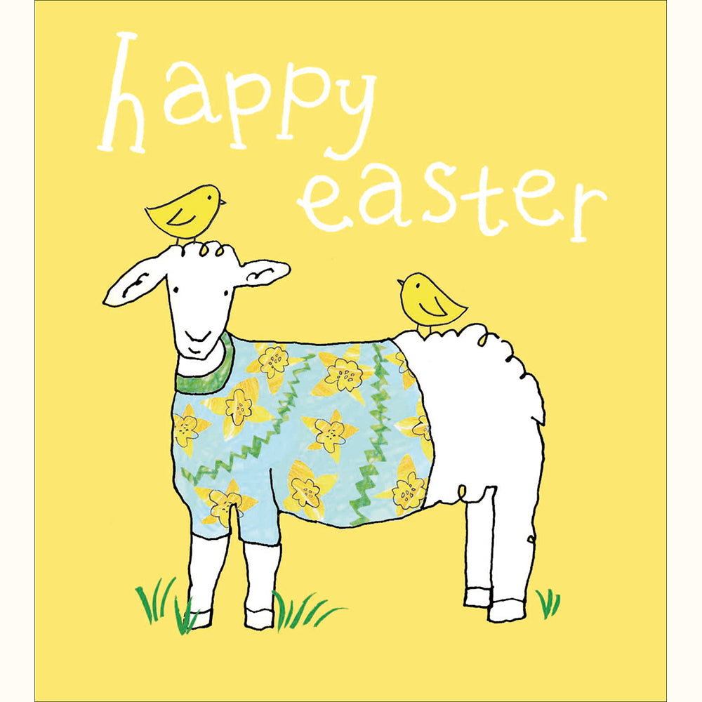 Pack Of 5 Woolly Jumper Easter Cards By Penny Black