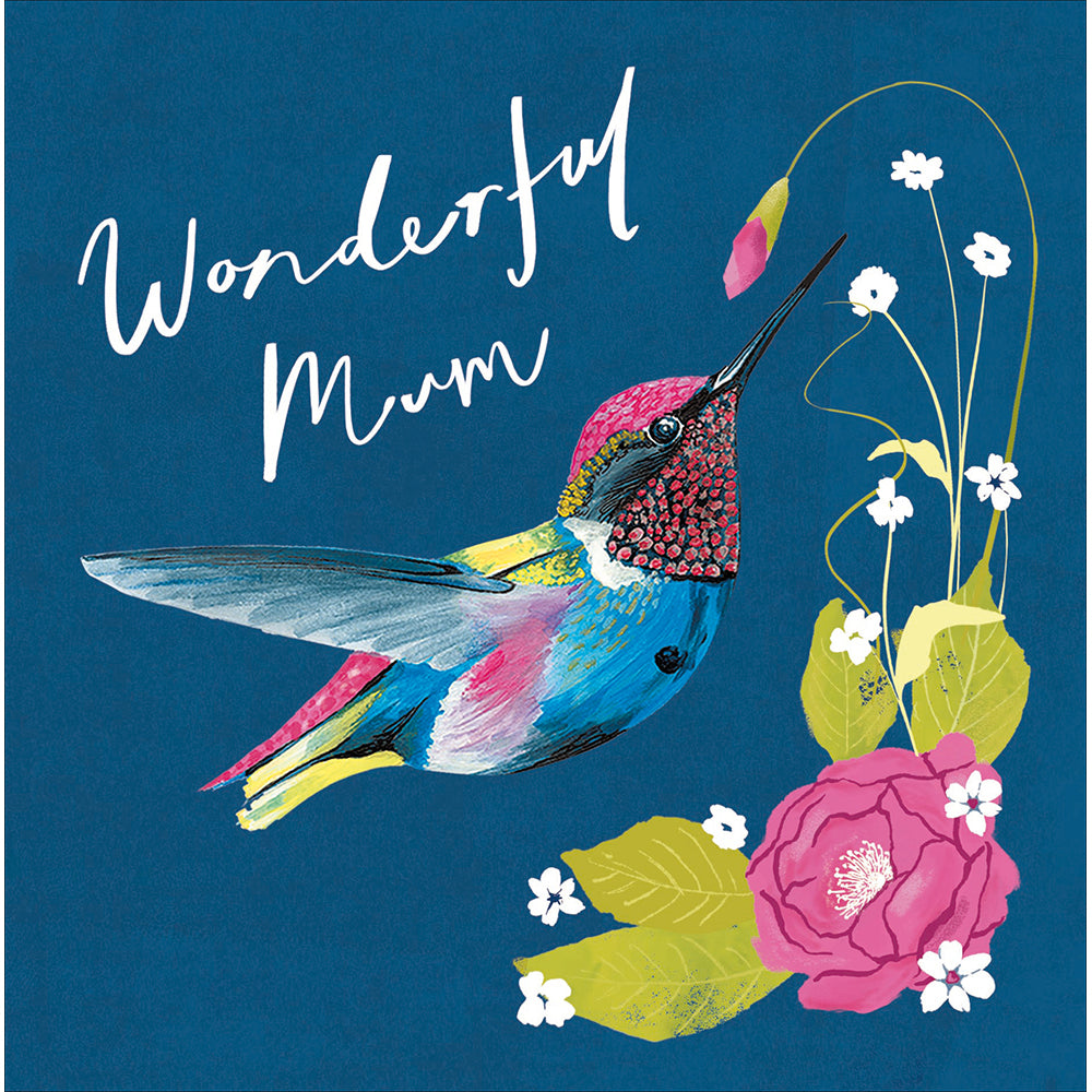 Colourful Hummingbird Mum Mother&#39;s Day Card by Penny Black