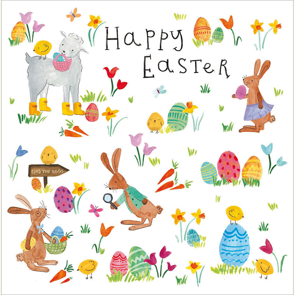 Find The Eggs Illustrated Easter Card By Penny Black