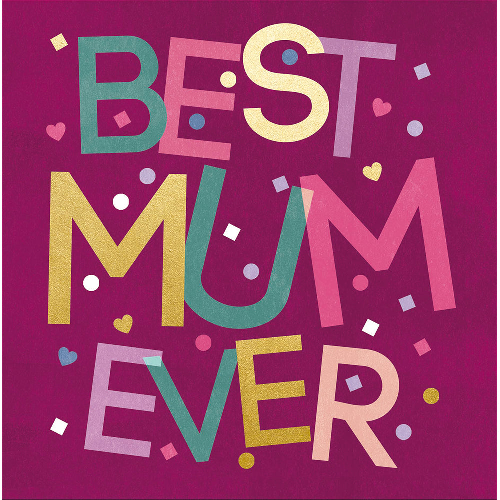 Best Mum Ever Mother&#39;s Day Card By Penny Black