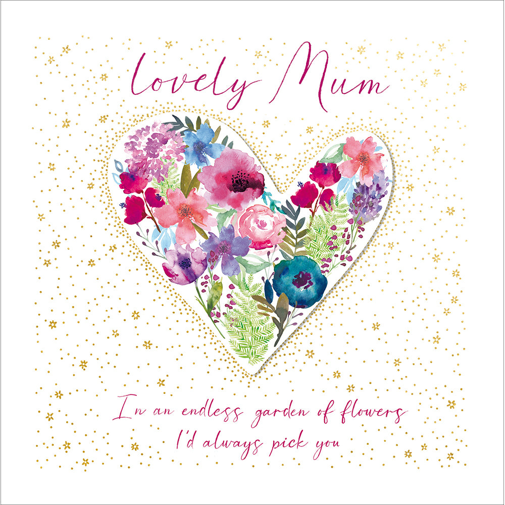 Endless Garden Of Flowers Mother&#39;s Day Card by Penny Black