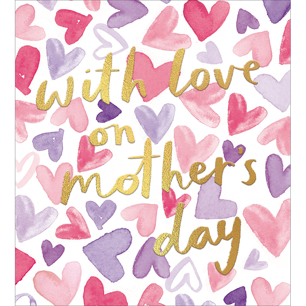 Pastel Hearts Mother&#39;s Day Card by Penny Black