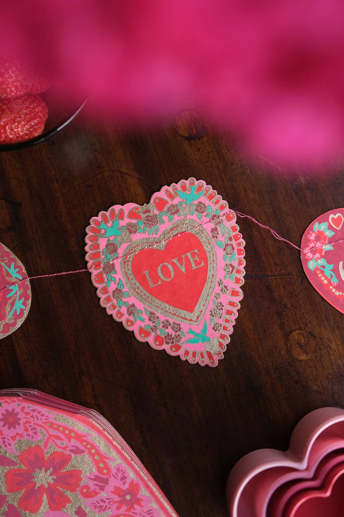 Love Language Valentine&#39;s Day Garland