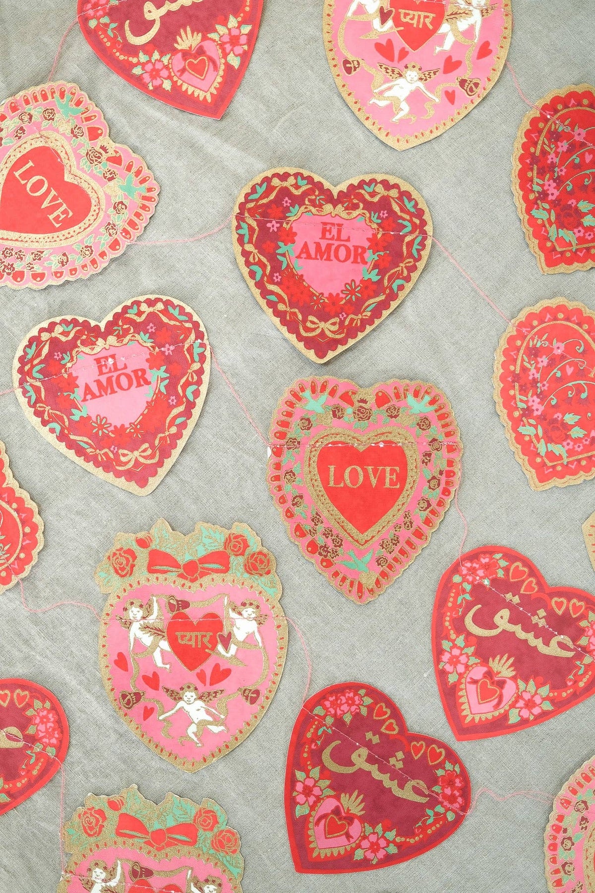 Love Language Valentine&#39;s Day Garland